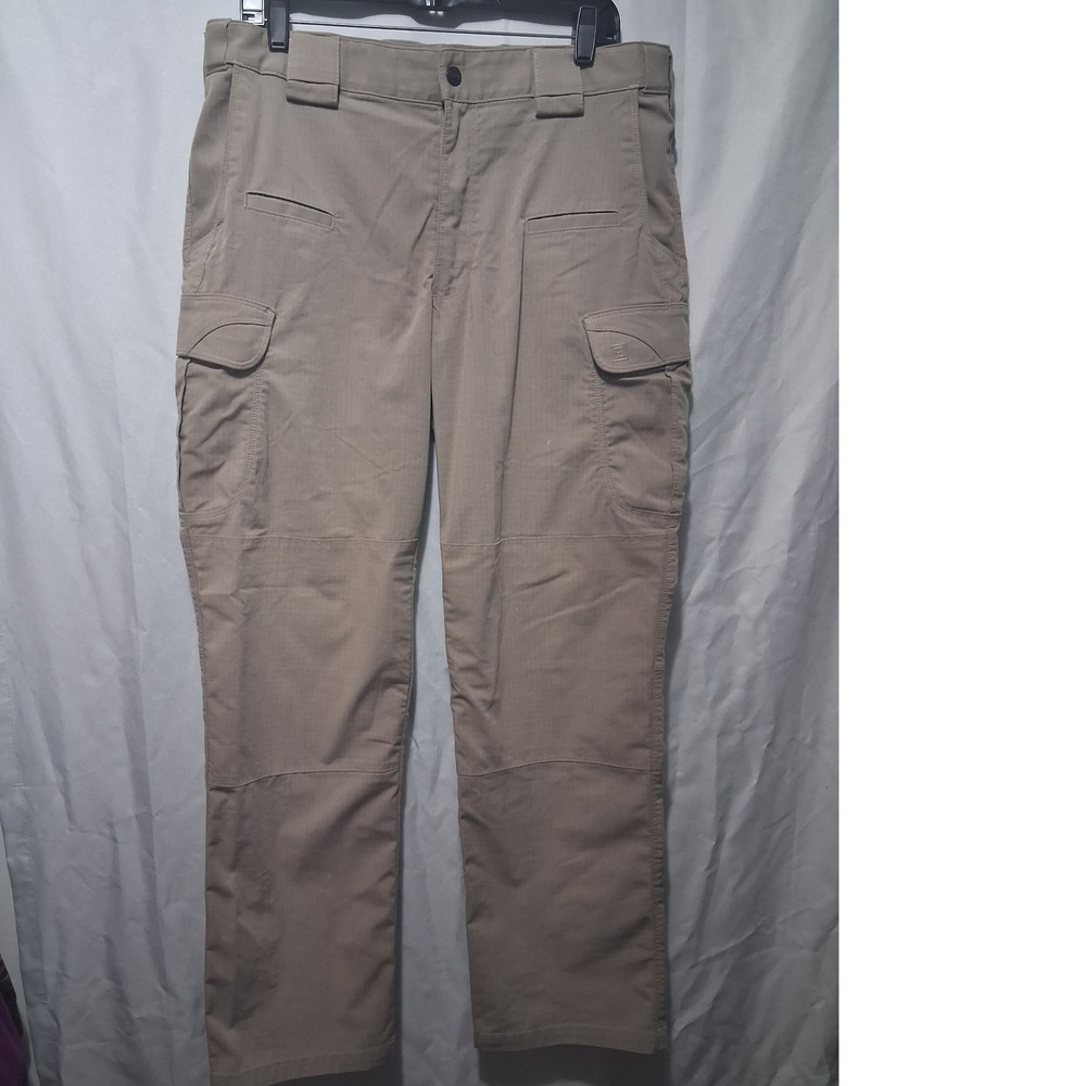 5.11 Tactical Cargo Pants Men 34x32 Khaki Work Utility Casual Outdoor